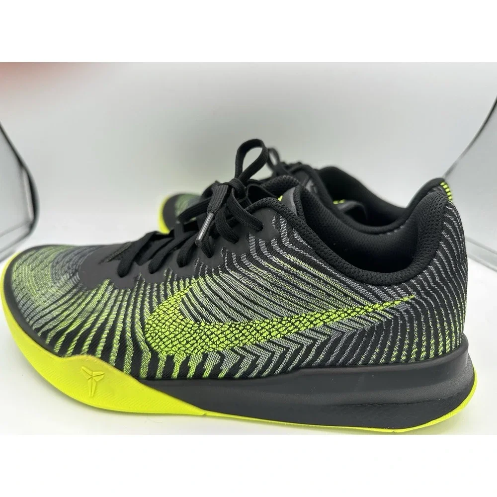 Nike KB Mentality 2 Mens Size 7.5 US Black Volt - Black Green‎ Great condition